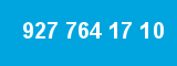 927 764 17 10 927 764 17 10